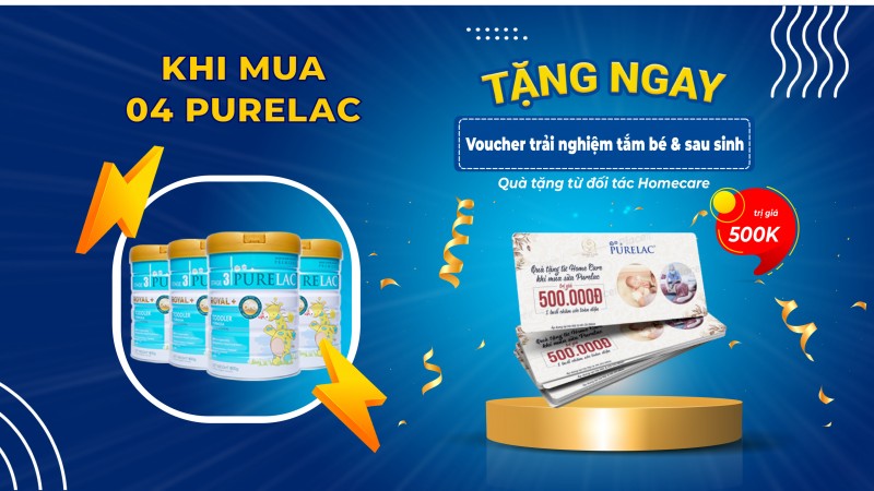 Purelac khuyen mai